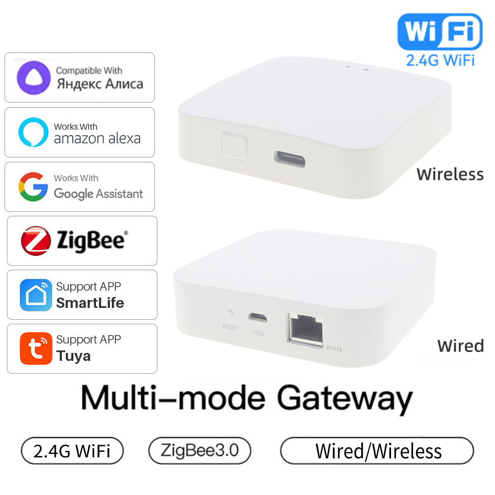Smart Home Registration - Wireless Multi-mode Smart Gateway ZigBee Bluetooth