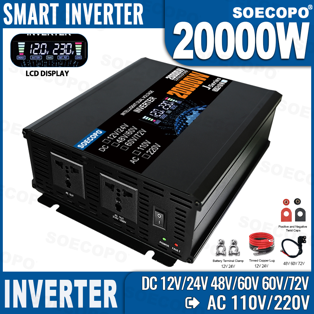Smart Home Full System - SOECOPO 20000W Peak Smart Power Inverter