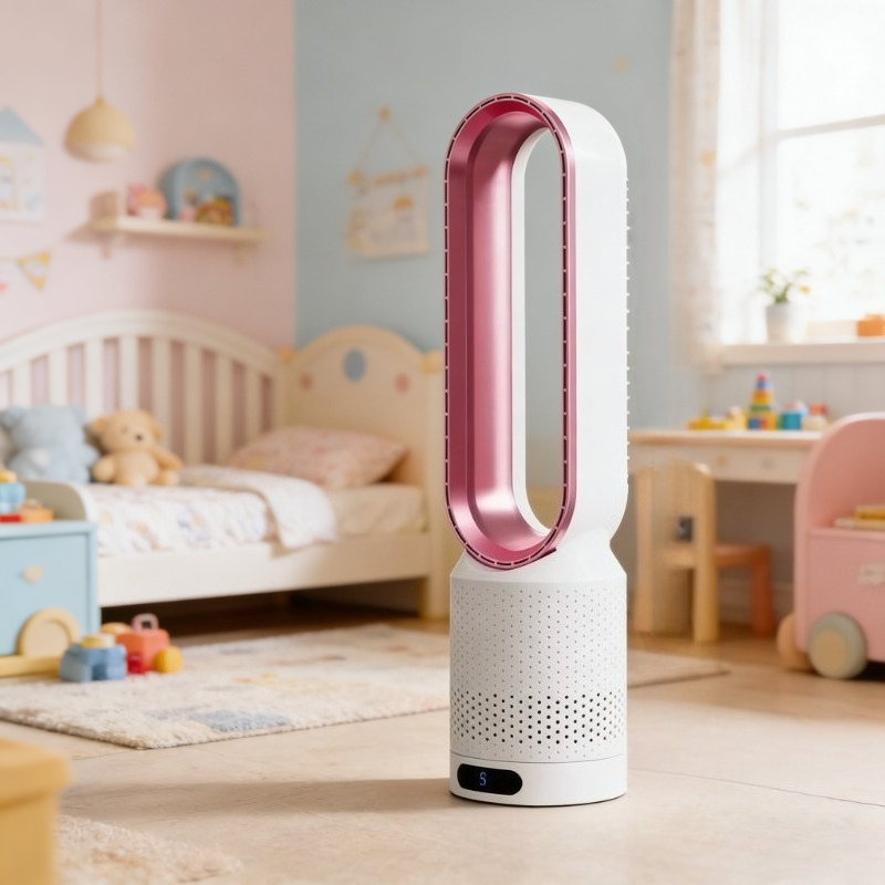 Smart Home Room - 8-Speed Smart Bladeless Fan Intelligent Timing