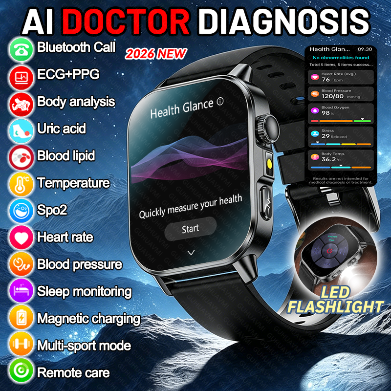 Smart Home Energy Management - New AI Doctor Diagnosis Smart Watch