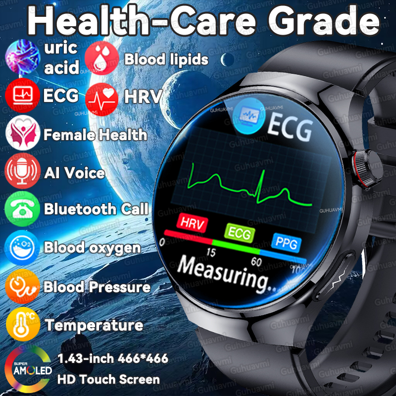 Smart Home Energy Management - 2026New Five Organ Health Watches ECG+HRV