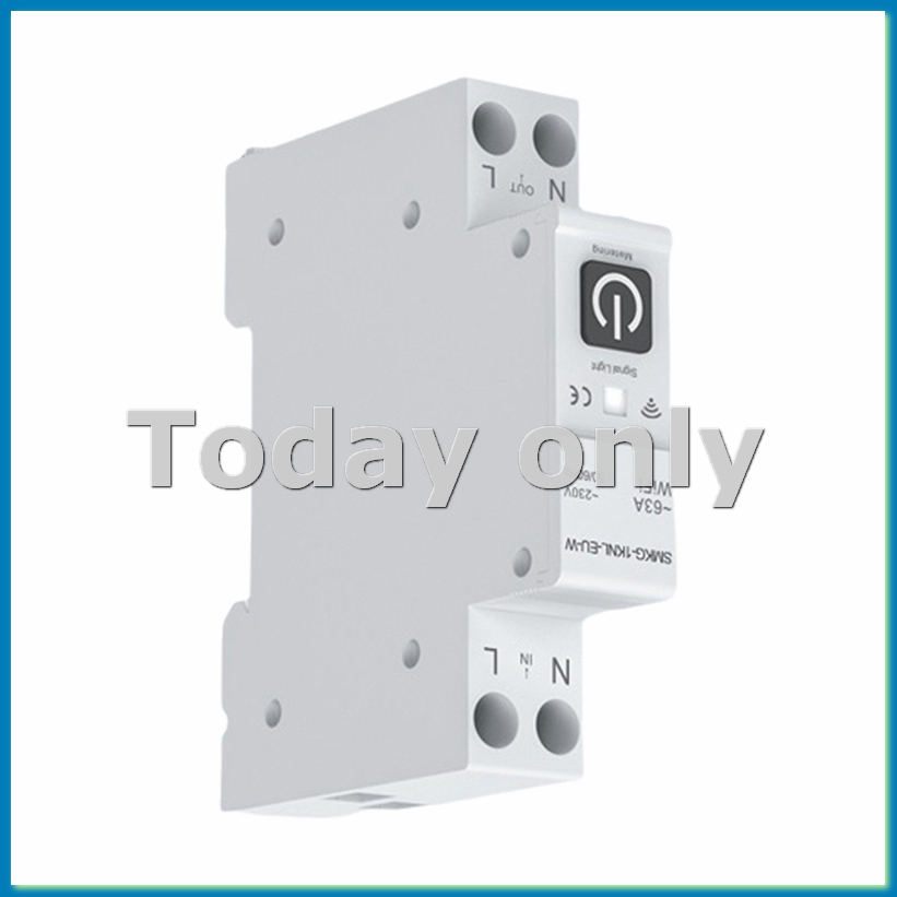 Smart Home Life - Tuya WIFI Smart Circuit Breaker 1P+N