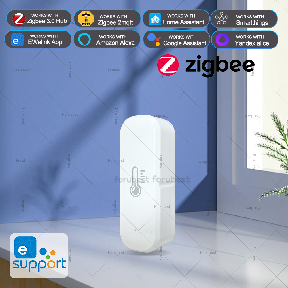 Smart Home Tablet - ZigBee Temperature And Humidity Sensor Smart