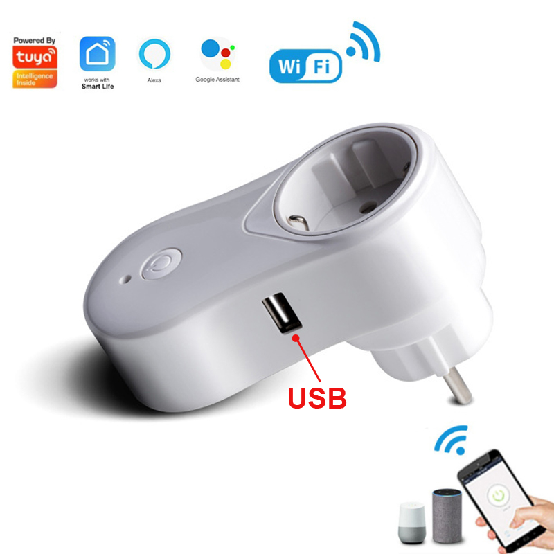 Smart Ir Remote Controller - TUYA Smart Socket WIFI Plug EU