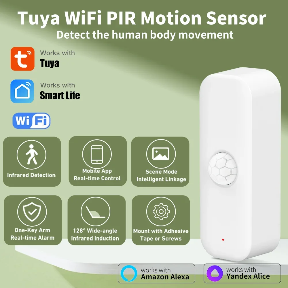 Smart Ir Remote Controller - Tuya WiFI Zigbee PIR Motion Sensor