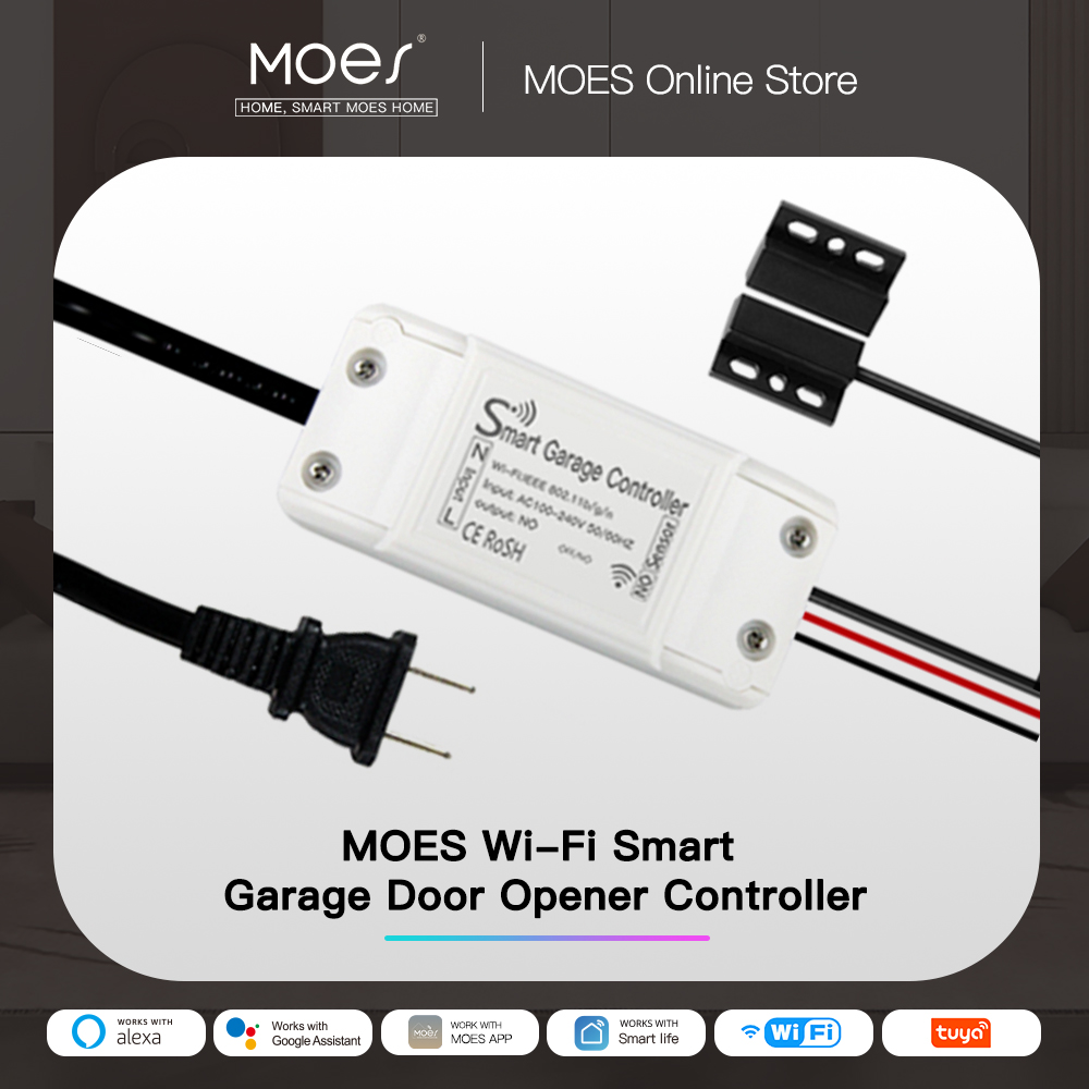 Smart Ir Remote Controller - MOES Tuya WiFi Smart Garage Door