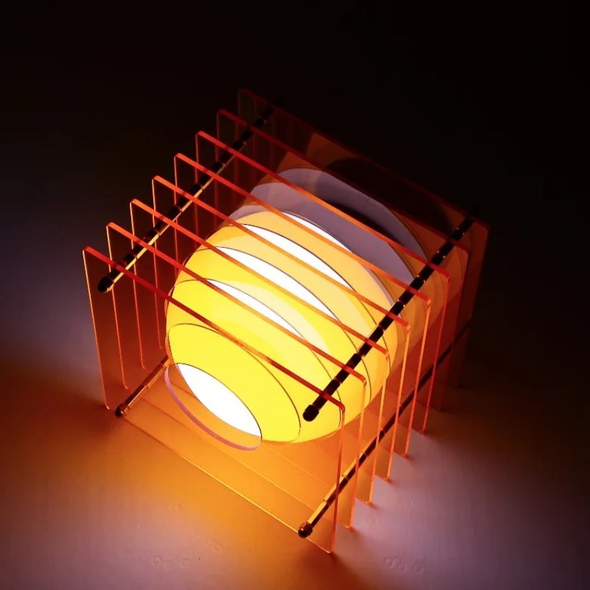 Smart Home Room - DIY Moon Lamp Acrylic Thousand Layer