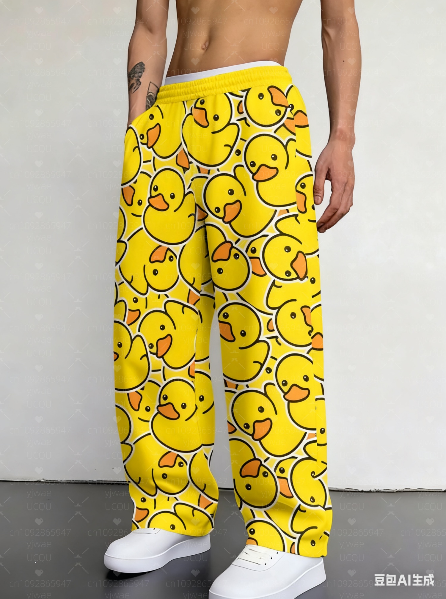 Smart Home Yellow - 2025 new autumn men Yellow Duck