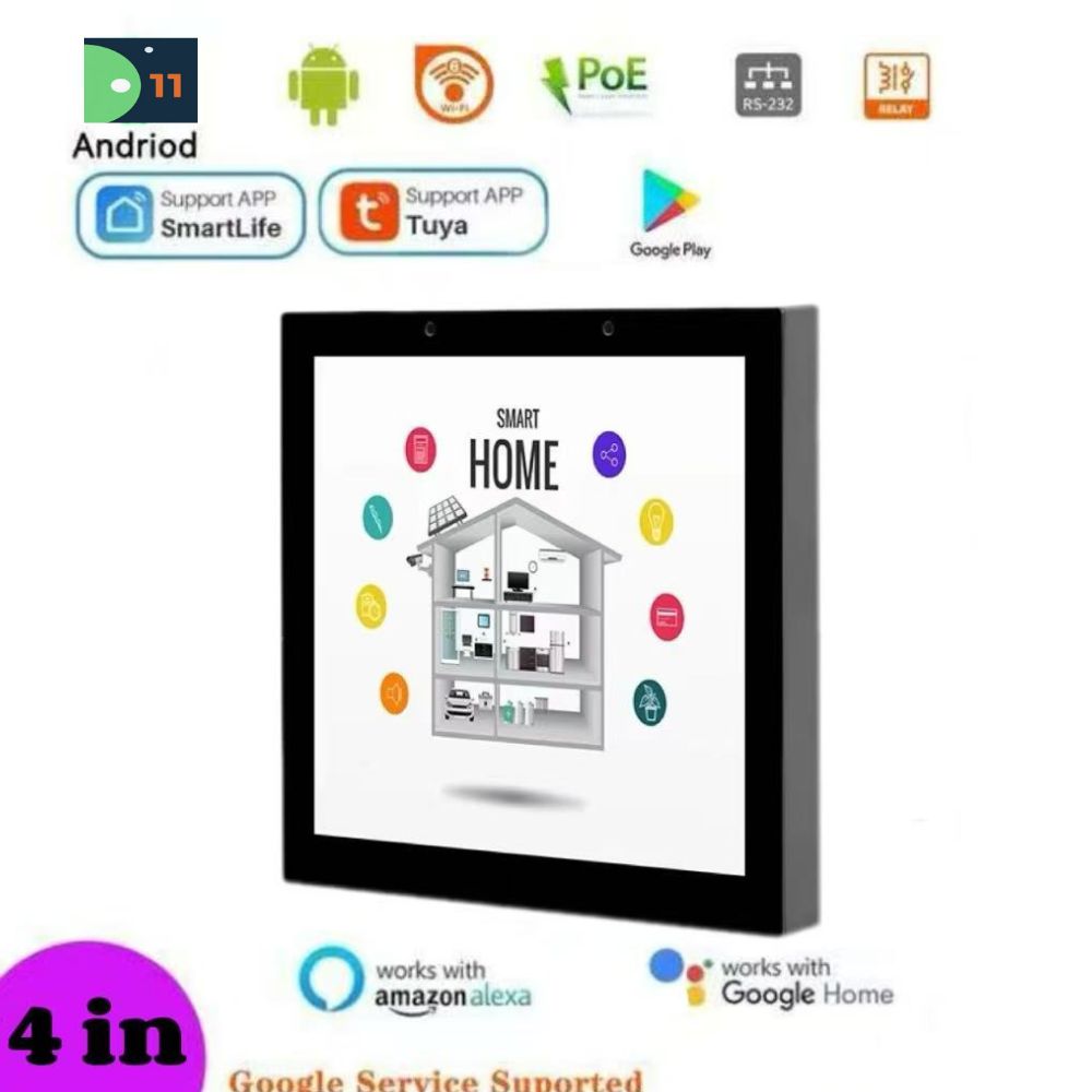 Smart Home Tablet - 2025 New 4 Inch POE Tablet