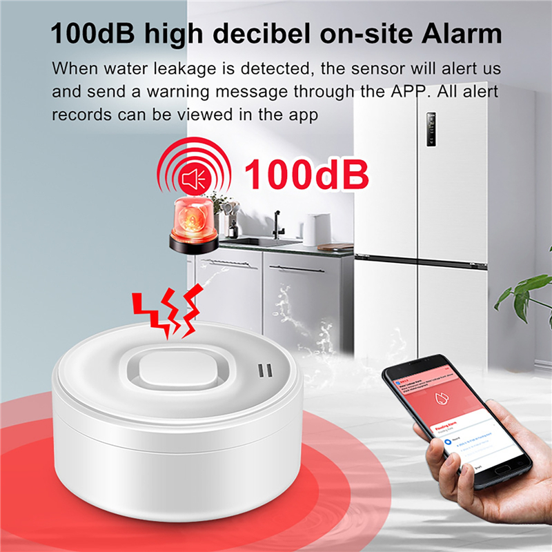 Tuya Smart WIFI Water Leak Sen - Wifi Water Sensor のレビューと価格