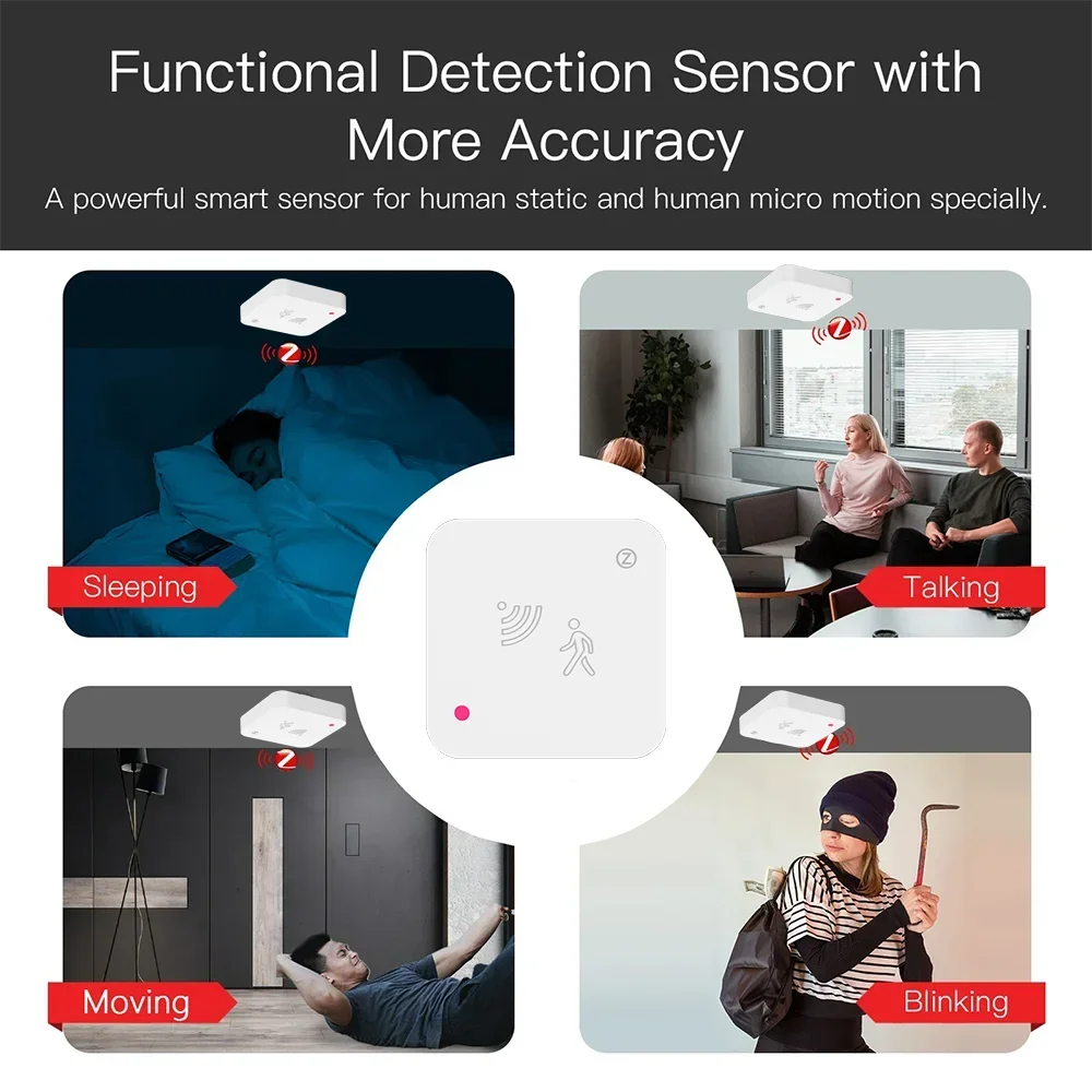 Tuya Zigbee WiFi  Human Presen - Smart Home Google Assistant のレビューと価格