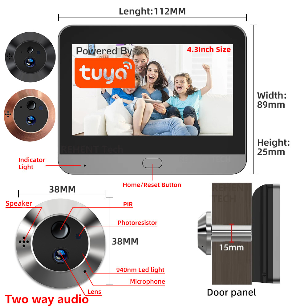 Mini Two Way Audio 3MP Tuya Sm - Smart Home Wiser のレビューと価格