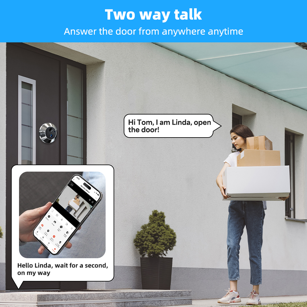 Mini Two Way Audio 3MP Tuya Sm - Smart Home Wiser のレビューと価格