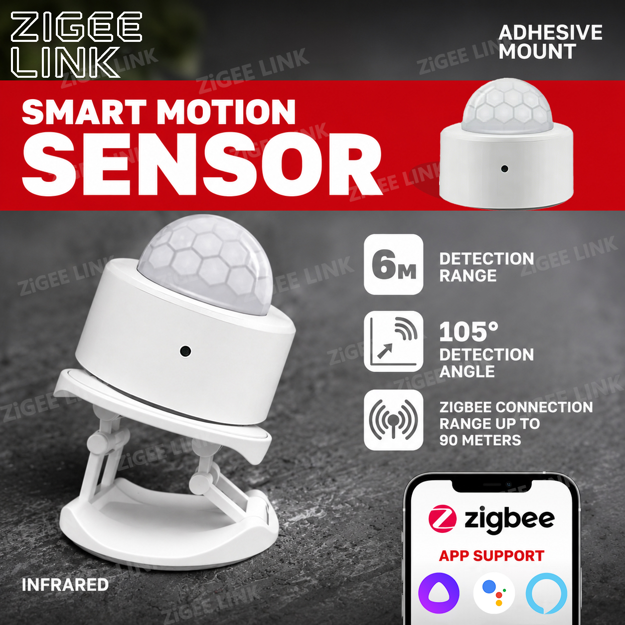 Zigbee PIR Motion Sensor Human - Smart Home Wiser のレビューと価格