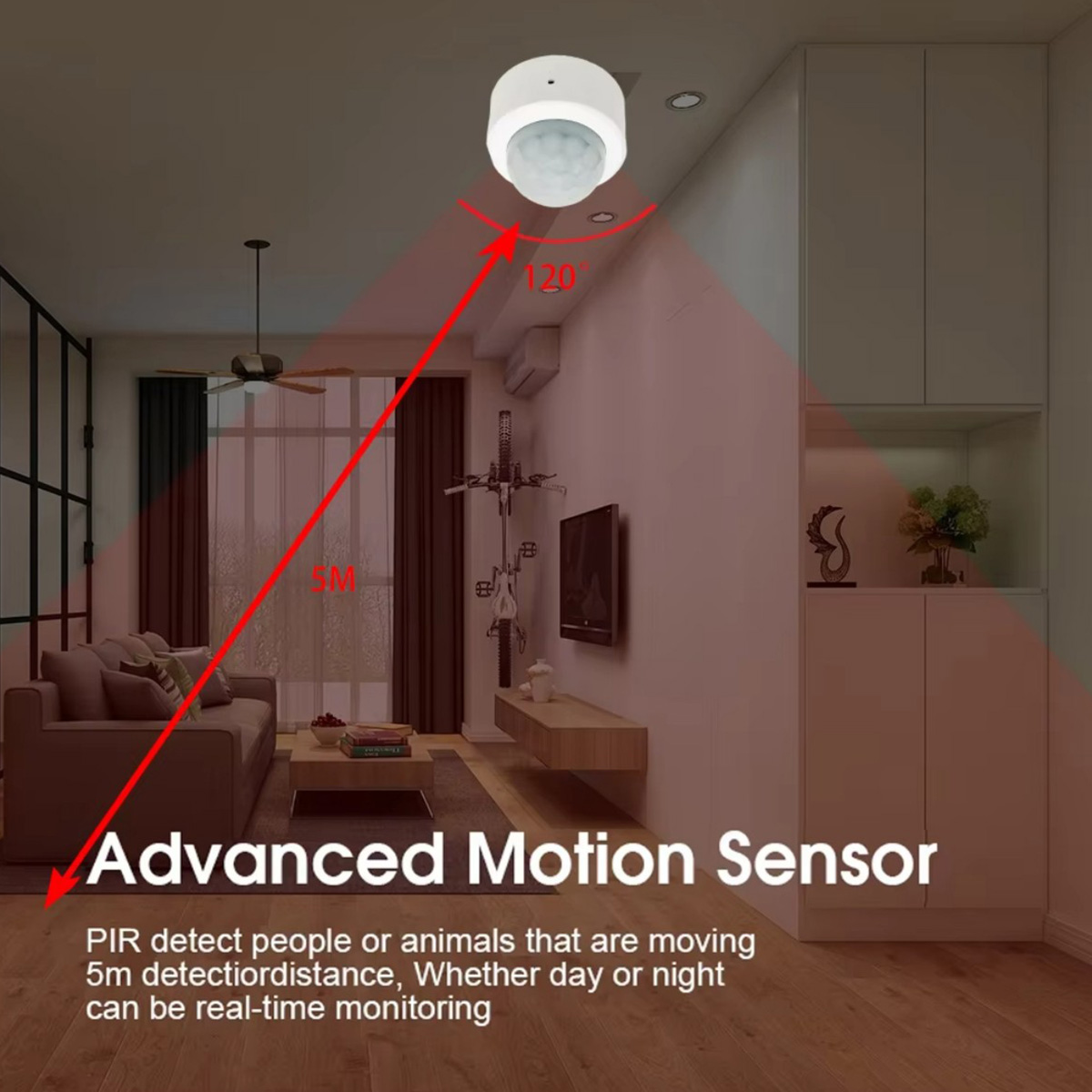 Zigbee PIR Motion Sensor Human - Smart Home Wiser のレビューと価格