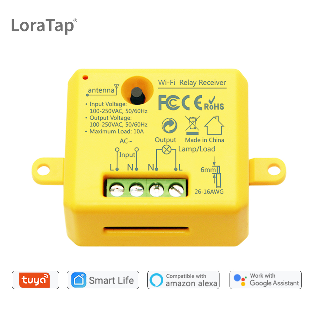 Tuya Smart Life WiFi Switch So - Smart Home Yellow のレビューと価格