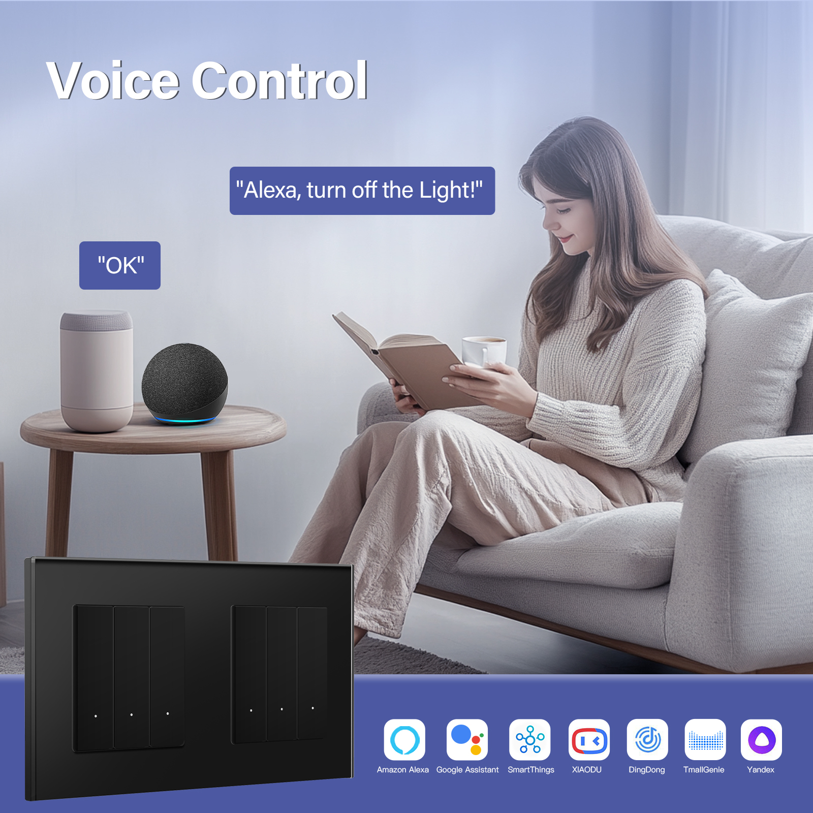 BSEED Zigbee Click Wall Switch - Smart Home Yellow のレビューと価格
