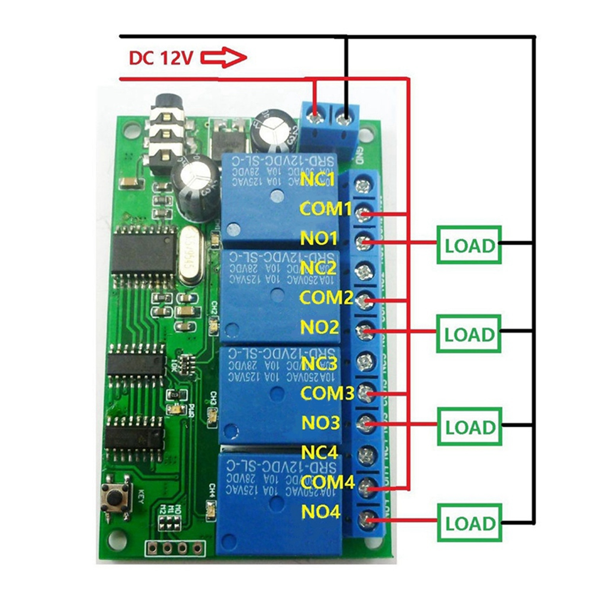 N495R-AD22B04 4 Channel Relay  - Smart Home With Plc のレビューと価格