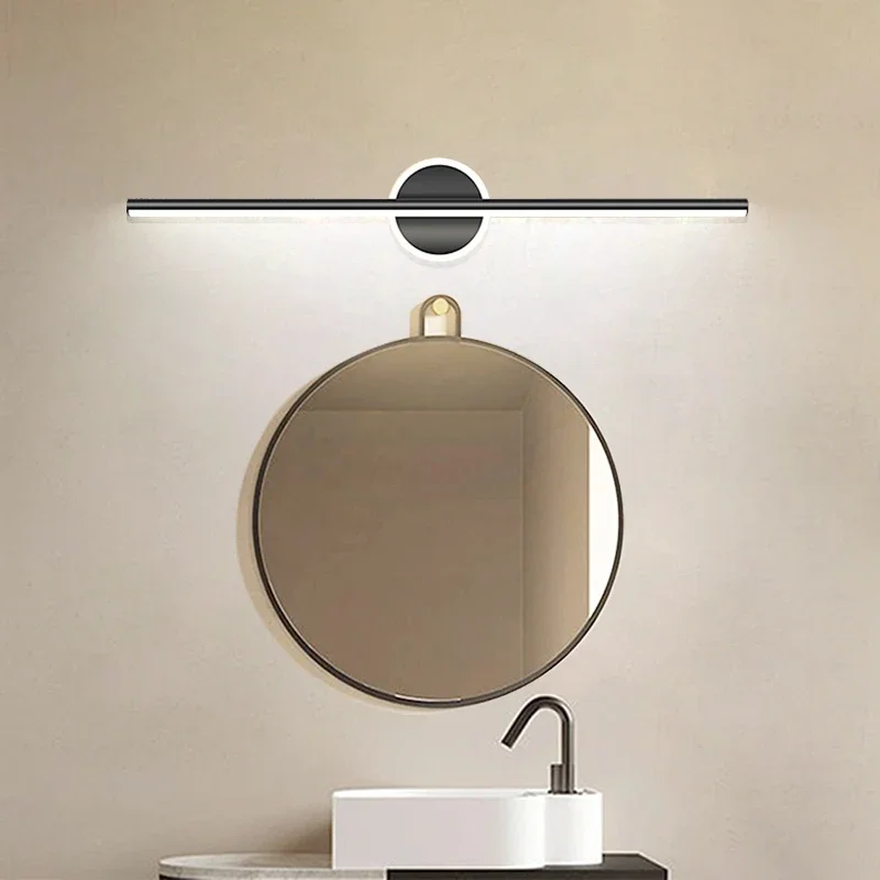 Modern LED Mirror Lamp 40/55cm - Smart Home Room のレビューと価格