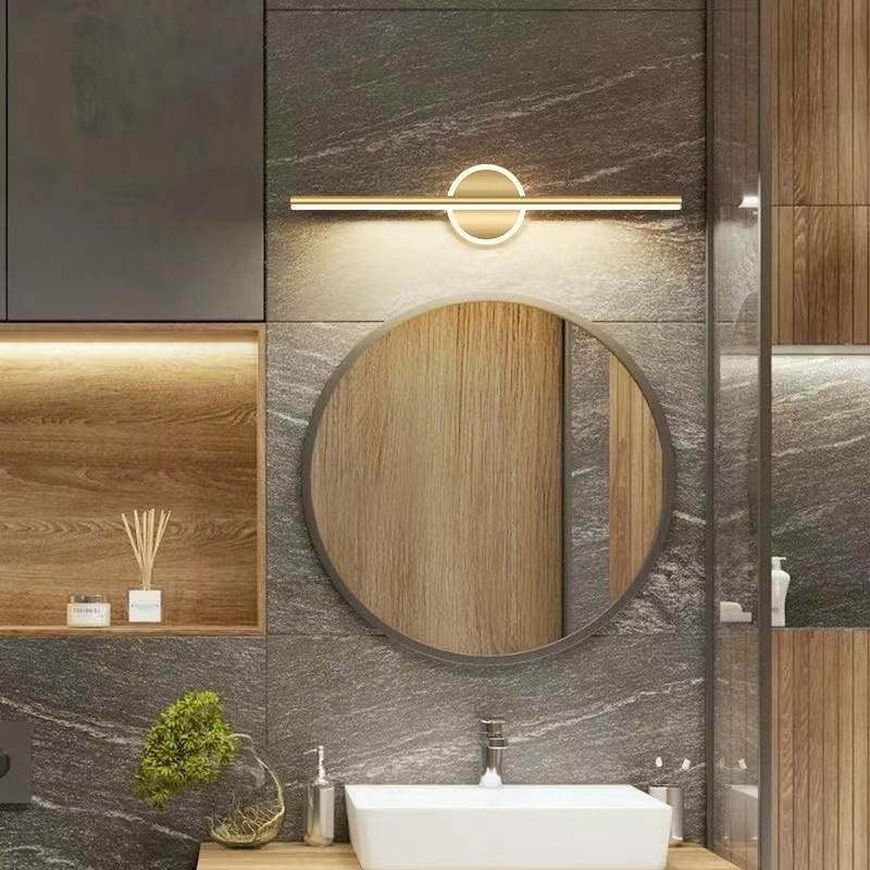 Modern LED Mirror Lamp 40/55cm - Smart Home Room のレビューと価格