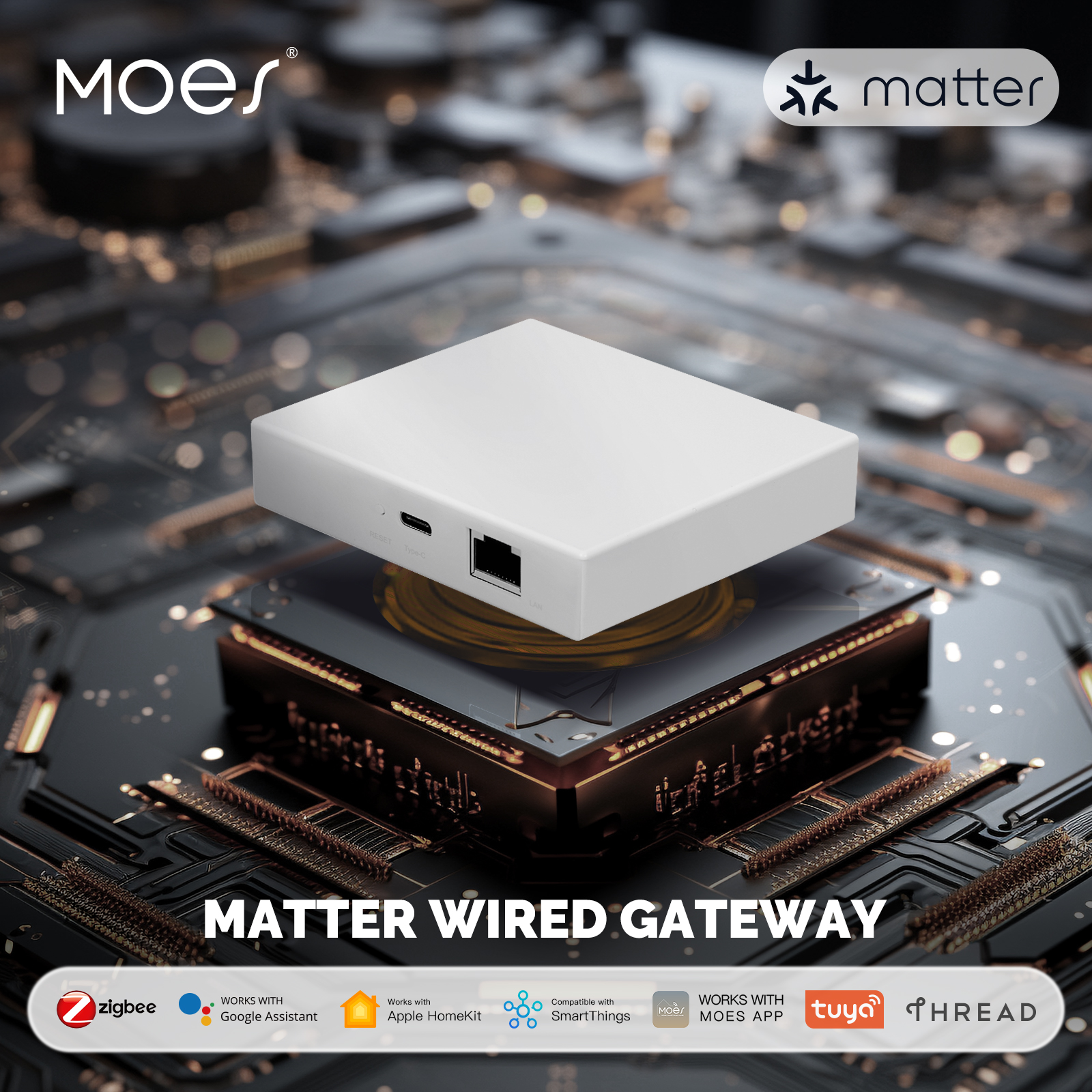 MOES Tuya Zigbee Matter Thread - Smart Home Registration のレビューと価格