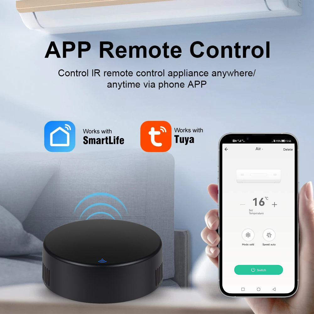 Tuya WiFi RF IR Remote Control - Smart Ir Remote Controller のレビューと価格