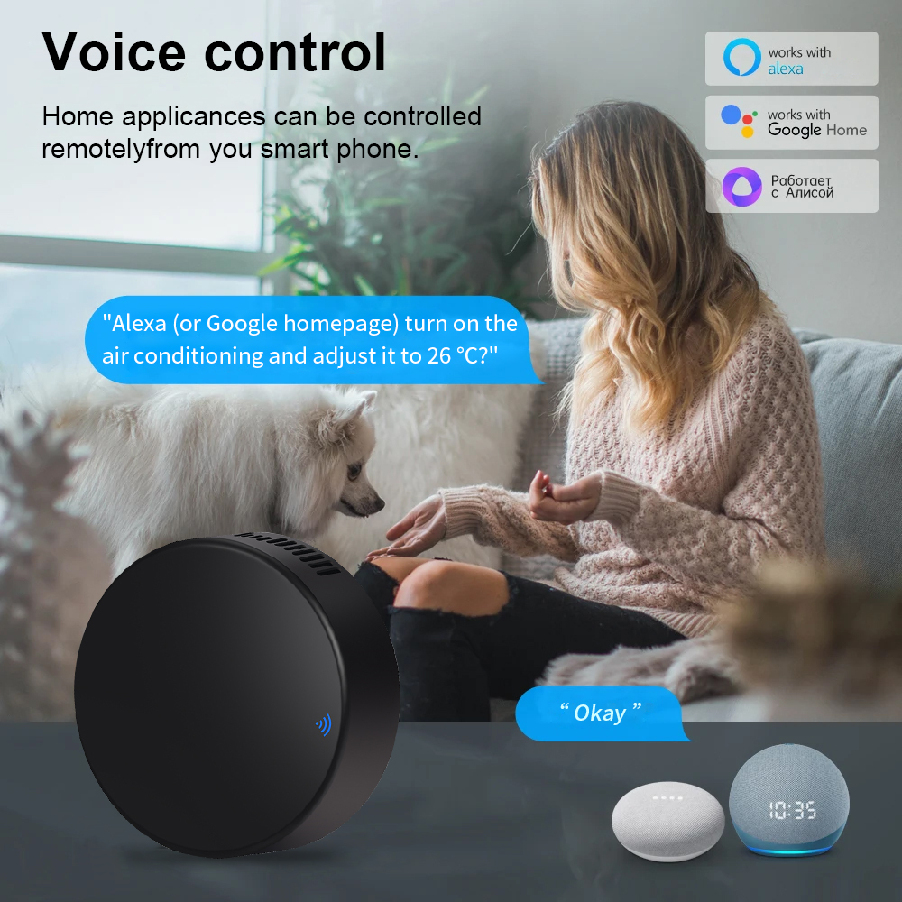 Tuya WiFi RF IR Remote Control - Smart Ir Remote Controller のレビューと価格