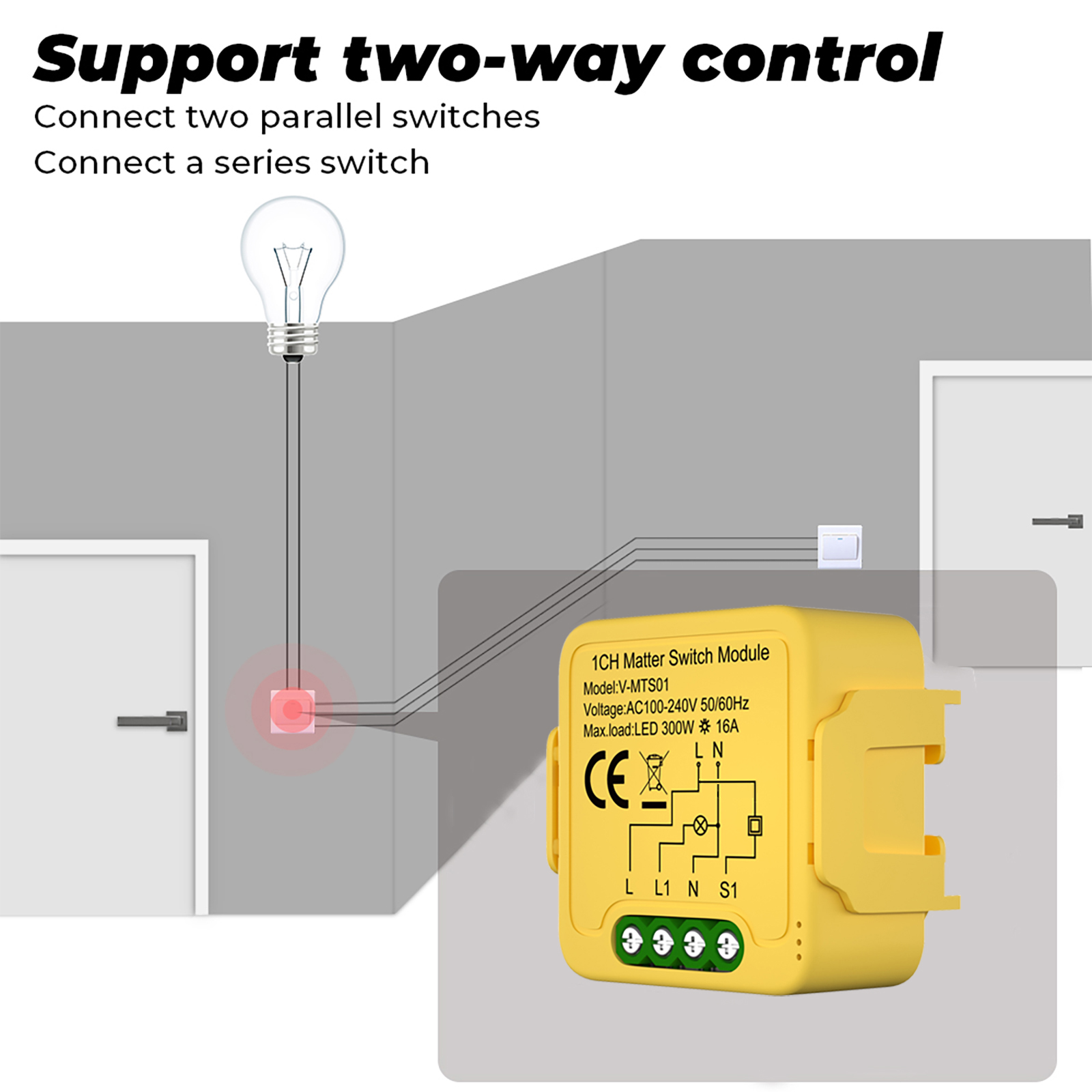Matter Smart Switch Module WIF - Smart Home Switch のレビューと価格