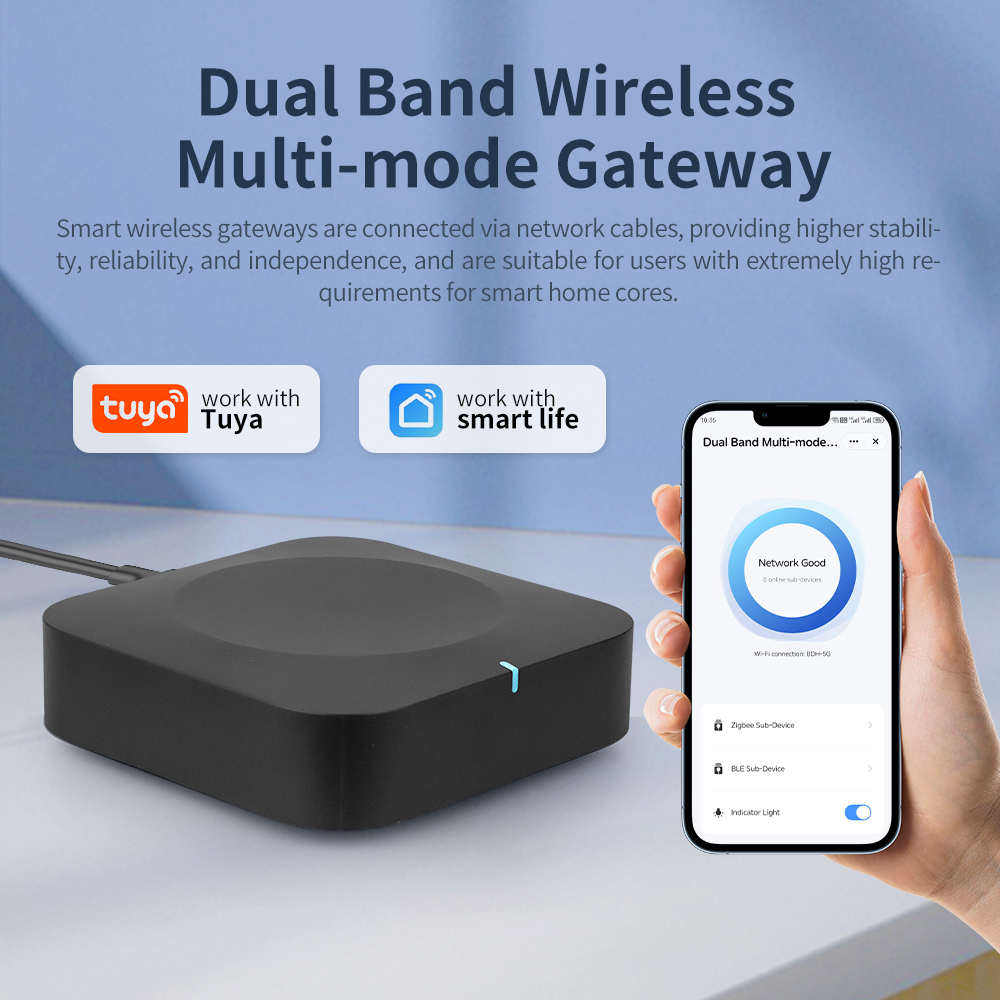 Tuya Dual-Band Gateway 2.4G/5G - Smart Home Registration のレビューと価格