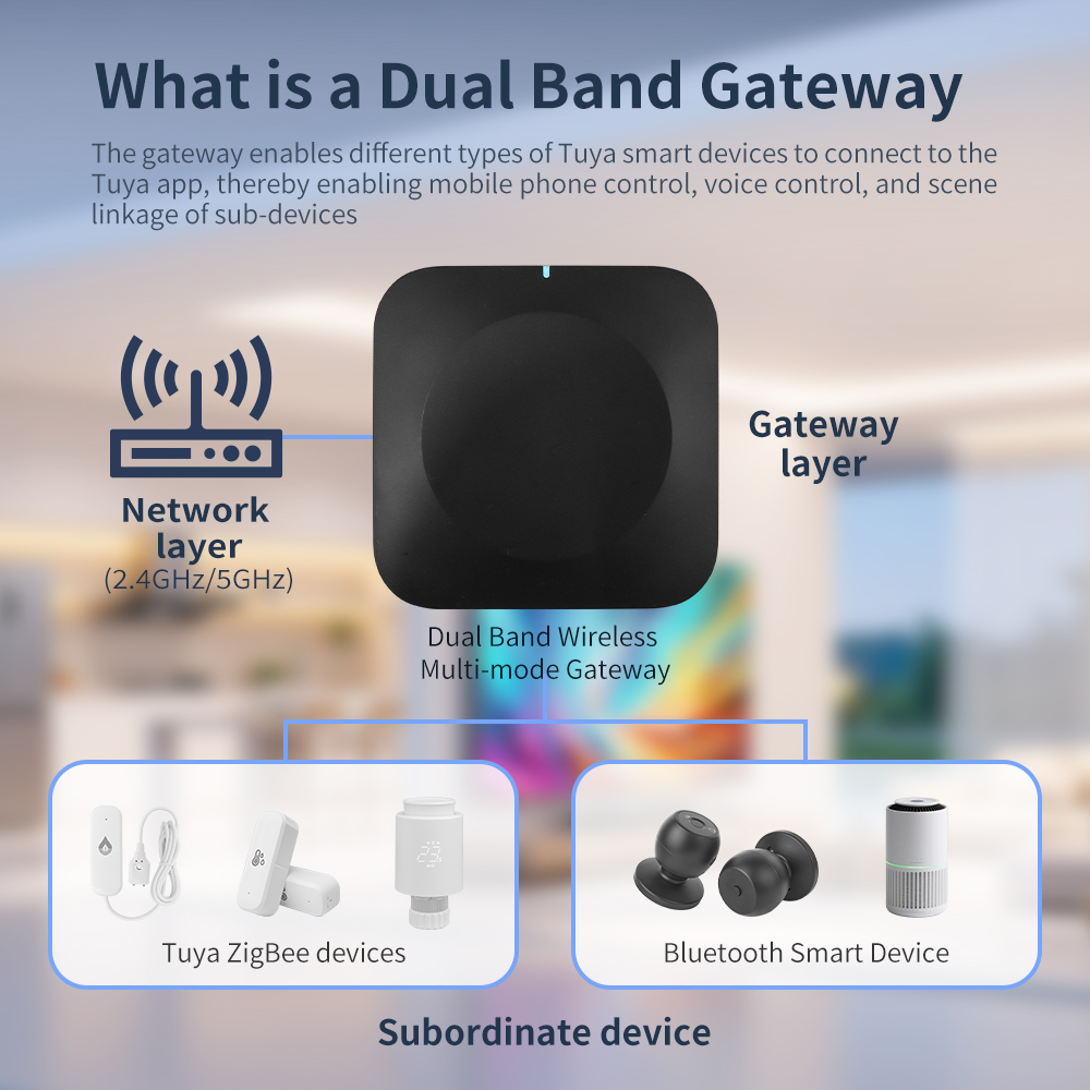 Tuya Dual-Band Gateway 2.4G/5G - Smart Home Registration のレビューと価格