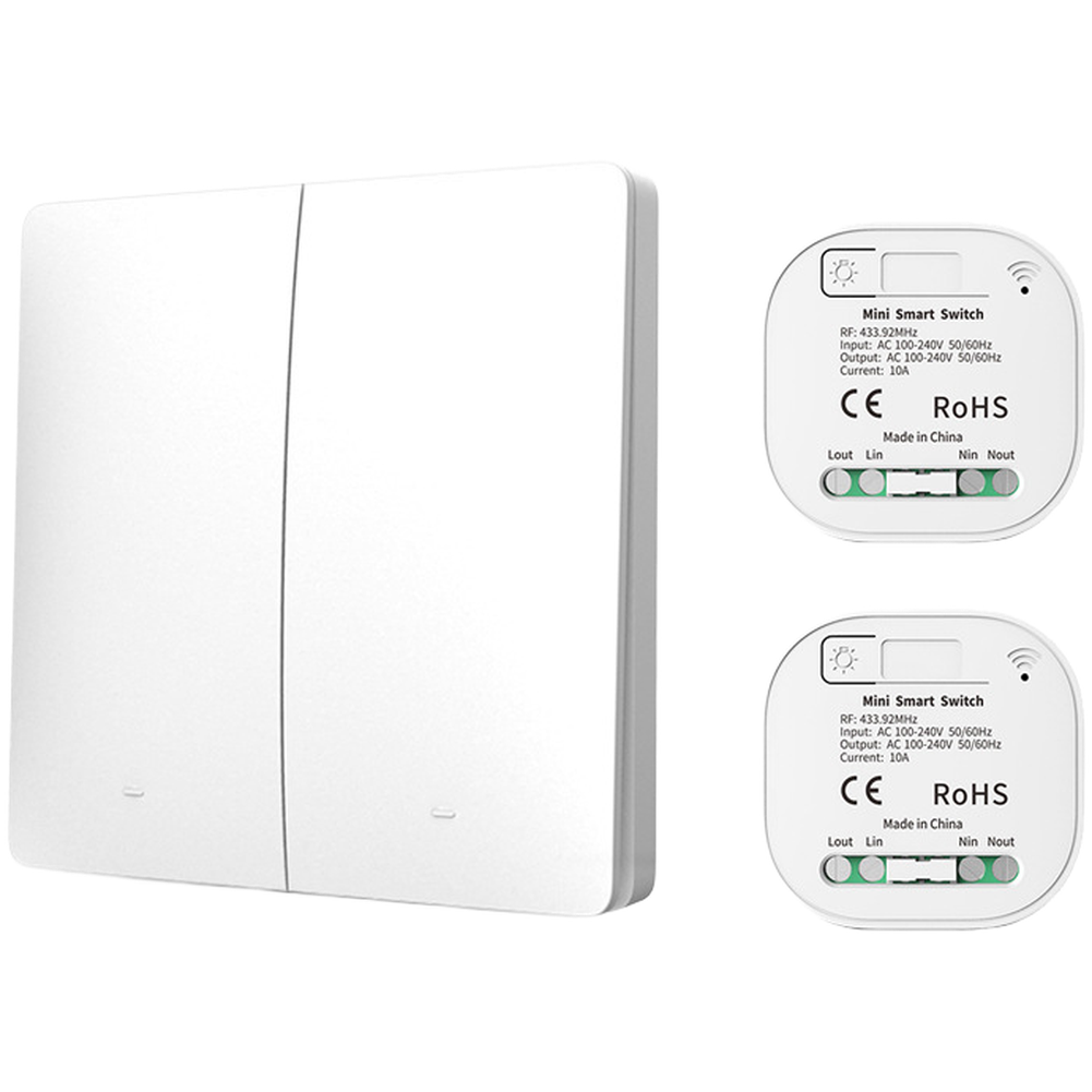 1PC Self Powered RF433 Wireles - Smart Home Lighting Control のレビューと価格