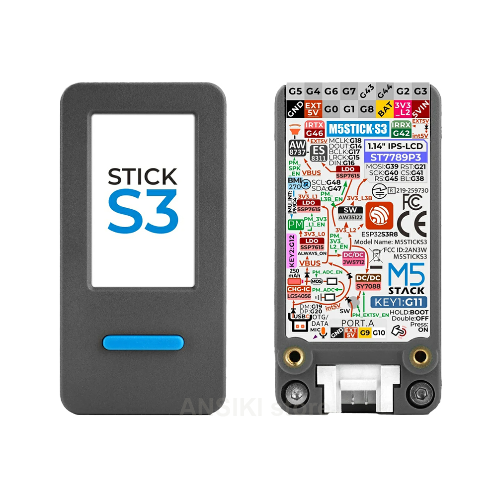 M5Stack M5StickS3 ESP32-S3 IoT - Smart Home Room のレビューと価格