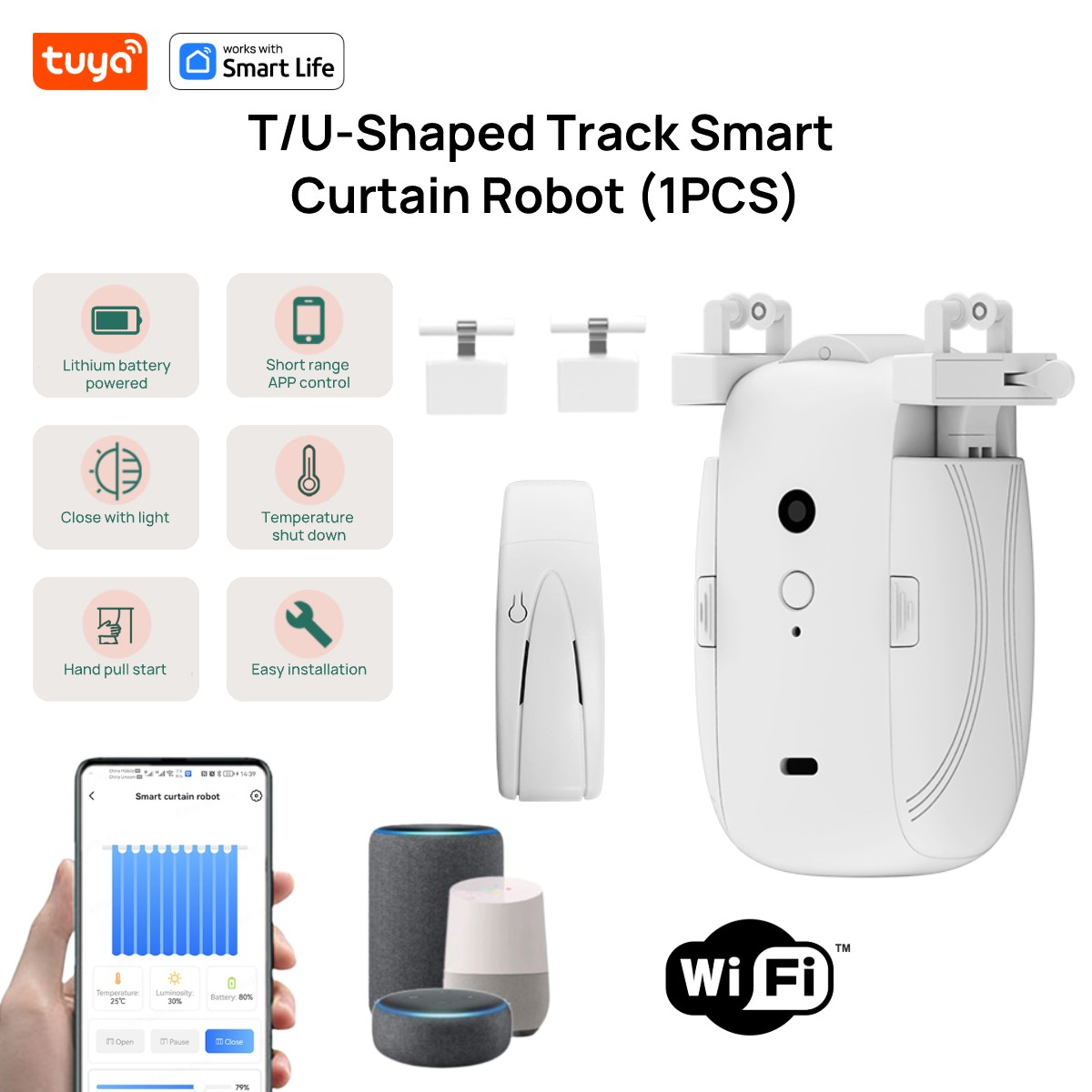 Tuya Smart WiFi Curtain Robot  - Smart Ir Remote Controller のレビューと価格