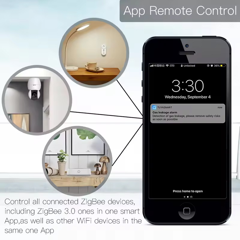 Moes Tuya ZigBee 3.0 Smart Gat - Smart Home Registration のレビューと価格