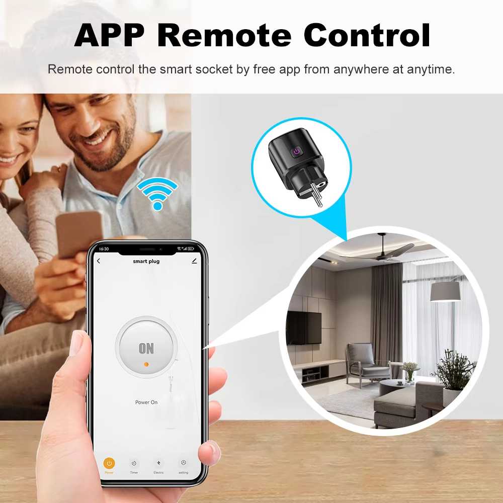 Smart Plug Tuya Smart Socket E - Smart Home Tablet のレビューと価格