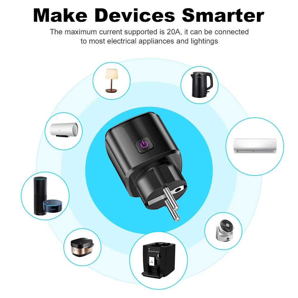 Smart Plug Tuya Smart Socket E - Smart Home Tablet のレビューと価格