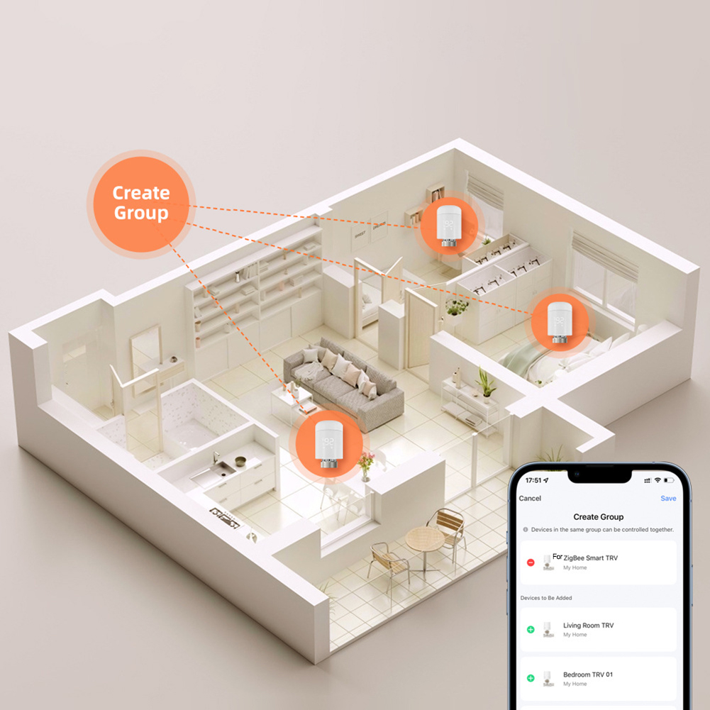 Energy-Saving Valve Smart Ther - Smart Home Energy Management のレビューと価格