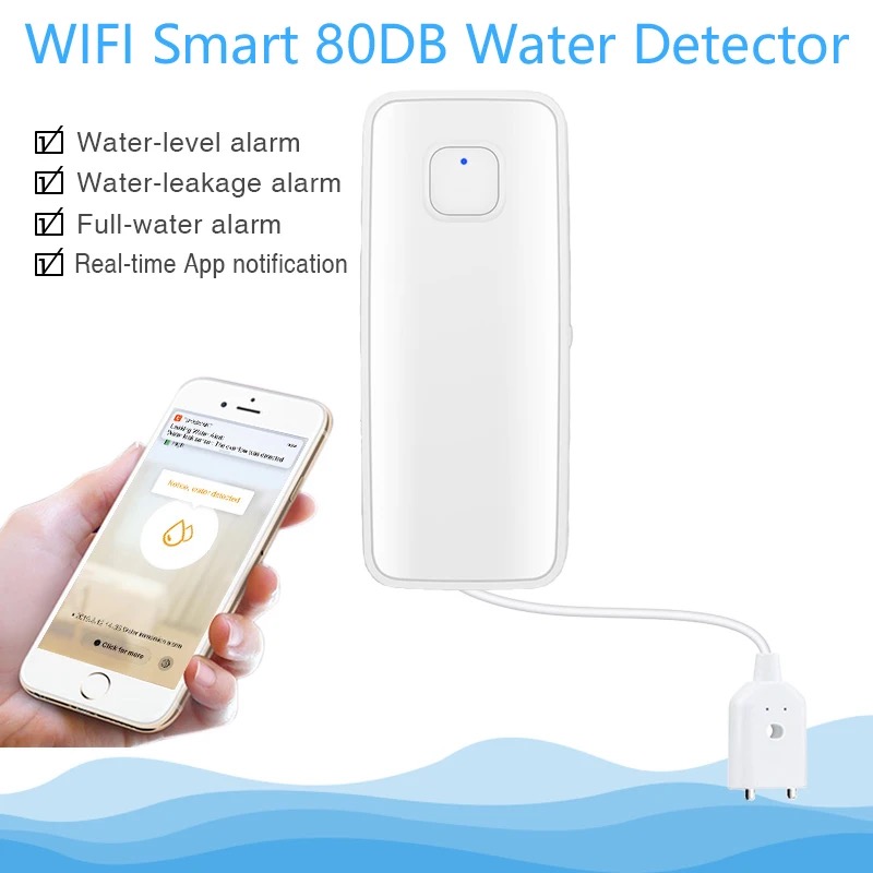 Tuya WiFi Smart Water Leak Sen - Wifi Water Sensor のレビューと価格