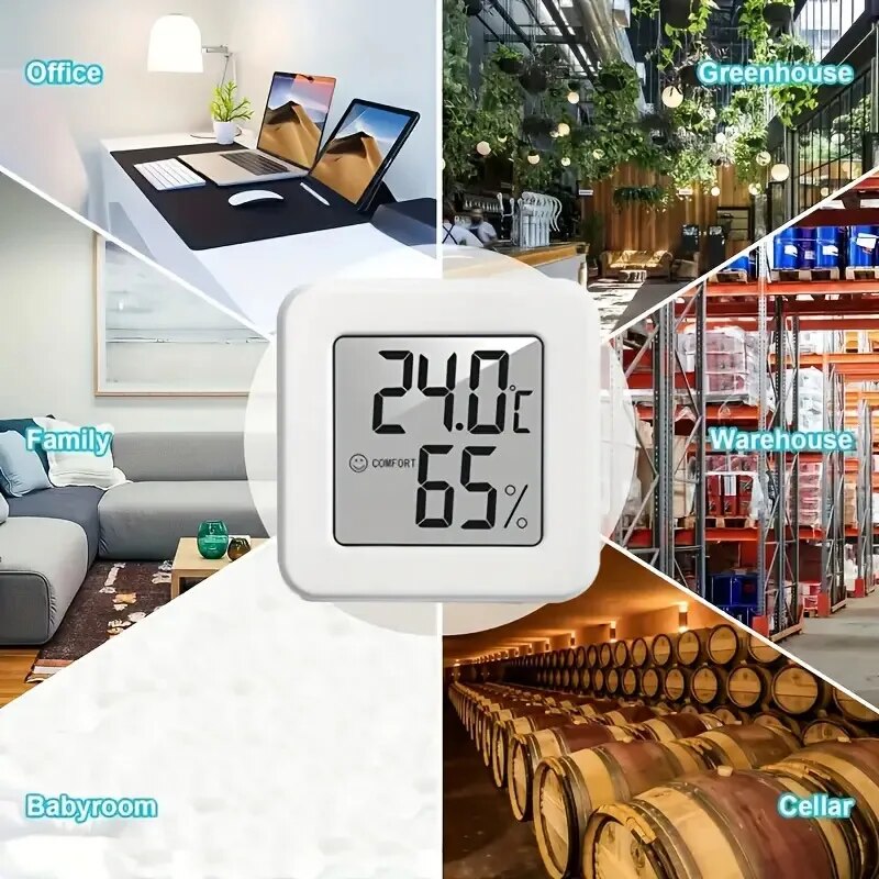 Digital Hygrometer Thermometer - Smart Home Room のレビューと価格