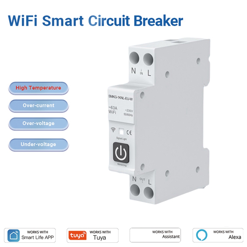 Tuya WIFI Smart Circuit Breake - Smart Home Life のレビューと価格