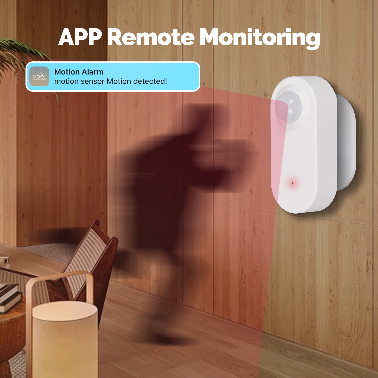 MOES Zigbee Motion Sensor,Wire - Smart Home Wiser のレビューと価格