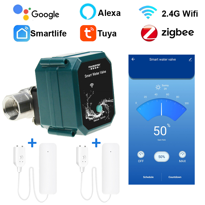 Tuya Zigbee Wifi Valve 0% To 1 - Wifi Water Sensor のレビューと価格