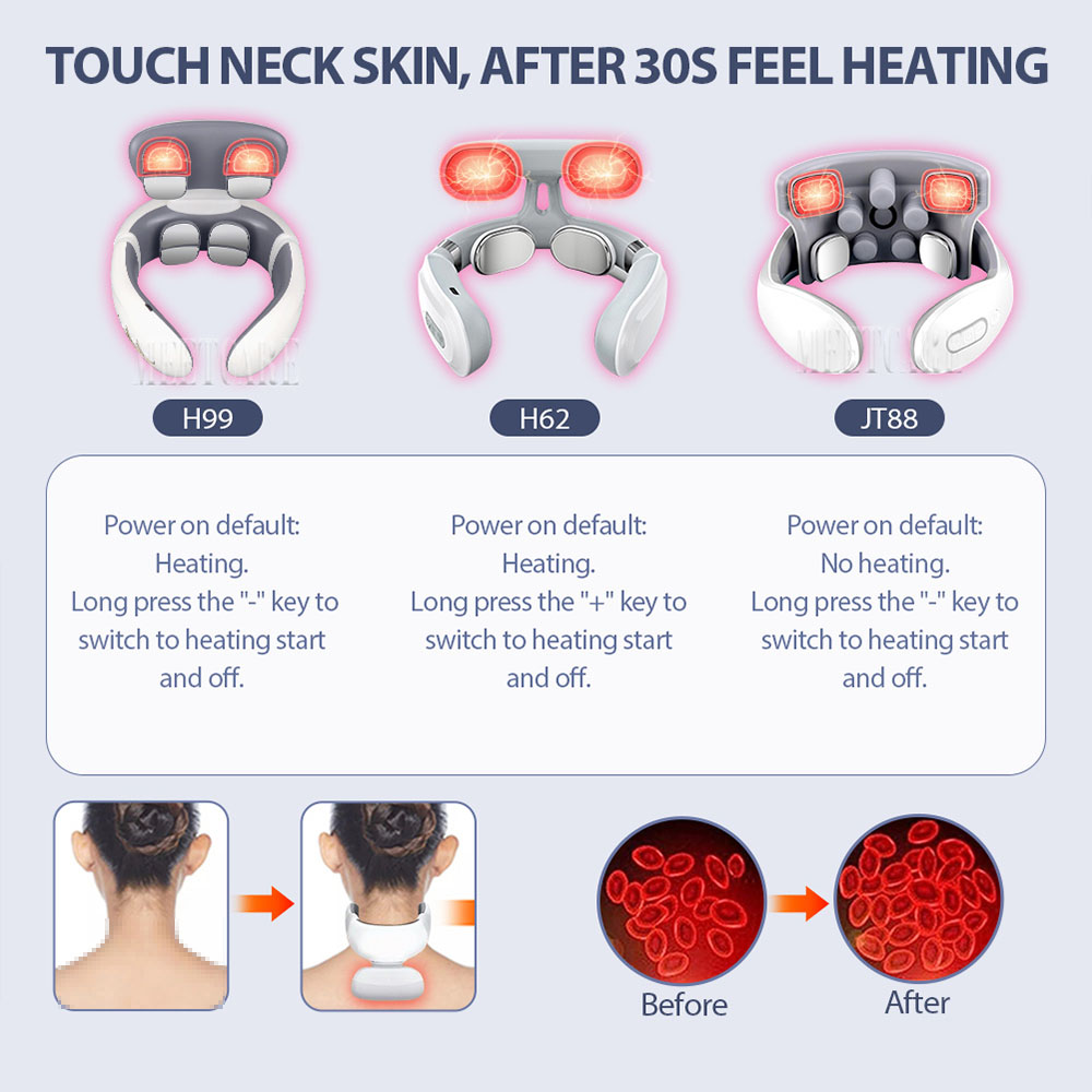 TENS Pulse Back Neck Massage W - Smart Home Automation のレビューと価格