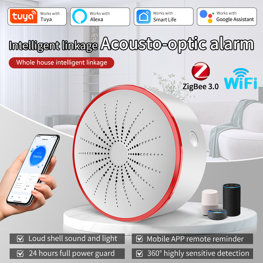 Tuya WiFi ZigBee Smart Alarm S - Smart Home Full System のレビューと価格