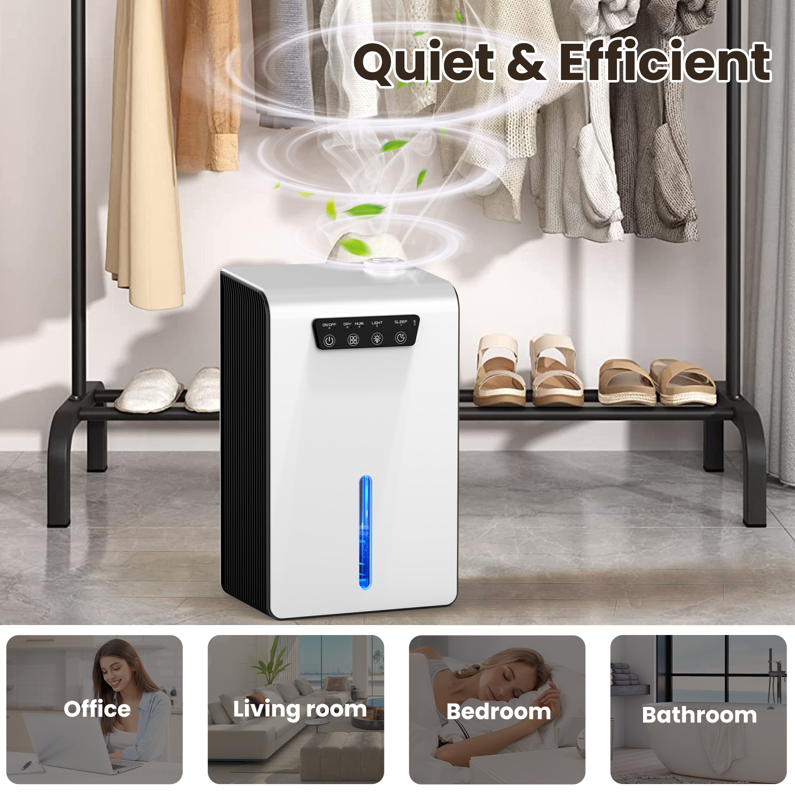 Pro HB641 2 in 1 Dehumidifier  - Smart Home In Us のレビューと価格