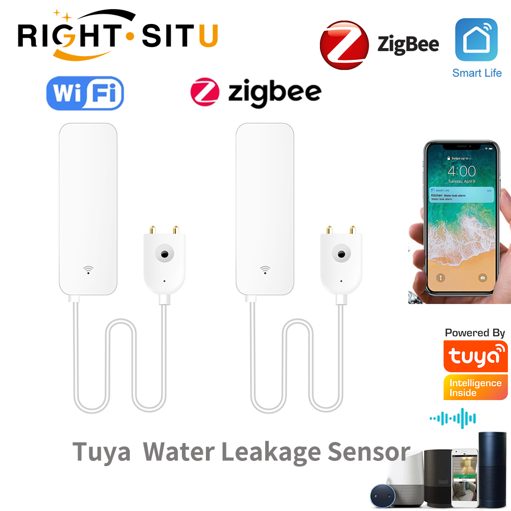 Tuya WiFi Water Leak Sensor, W - Wifi Water Sensor のレビューと価格