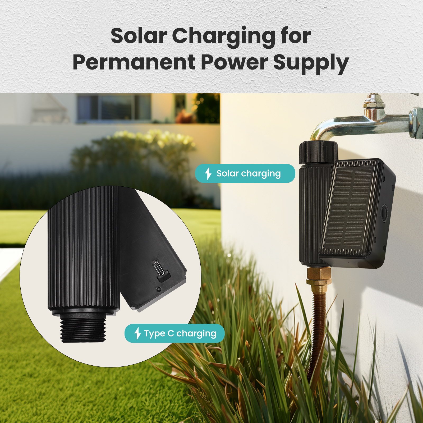 MOES Tuya US WiFi Solar Powere - Wifi Water Sensor のレビューと価格