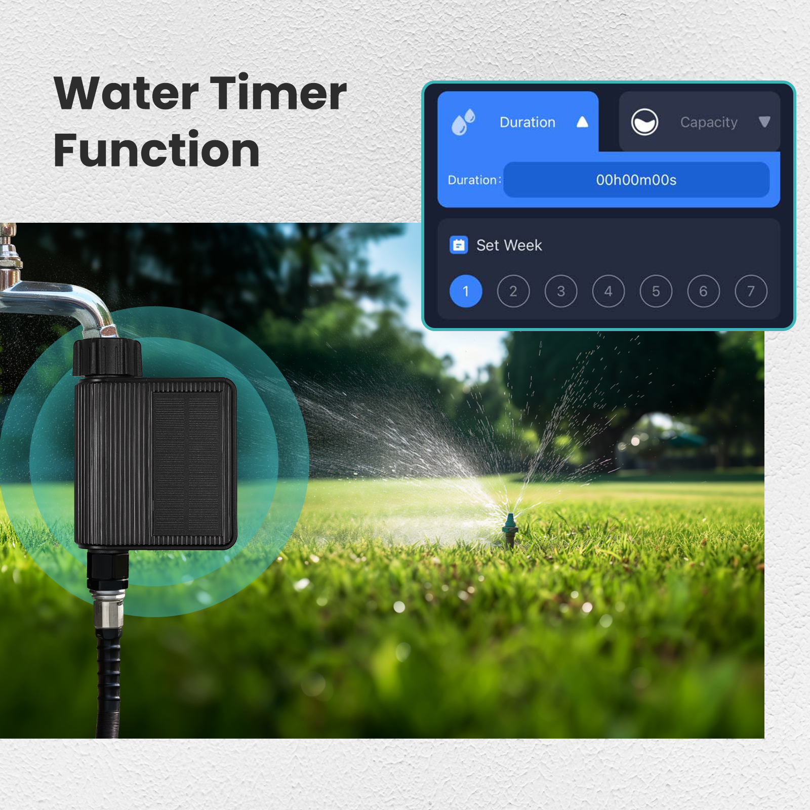 MOES Tuya US WiFi Solar Powere - Wifi Water Sensor のレビューと価格