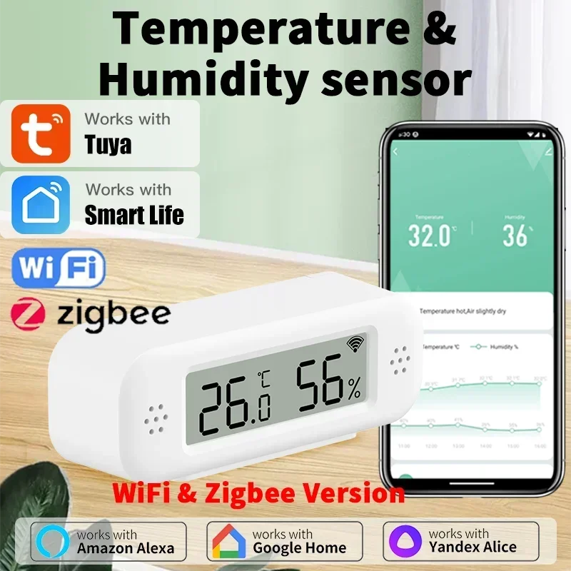 Tuya Zigbee WiFi Mini Temperat - Smart Home Tablet のレビューと価格