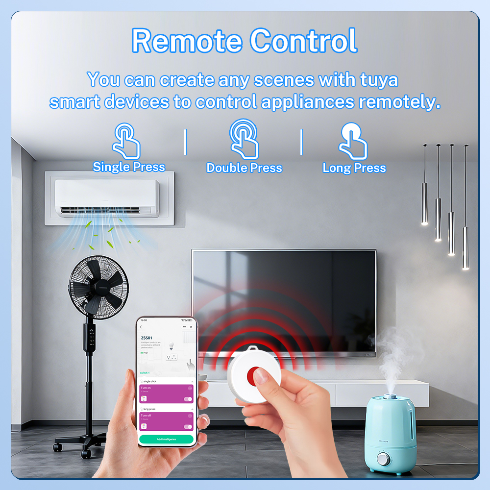 Tuya ZigBee Smart Button IP65  - Smart Home Switch のレビューと価格